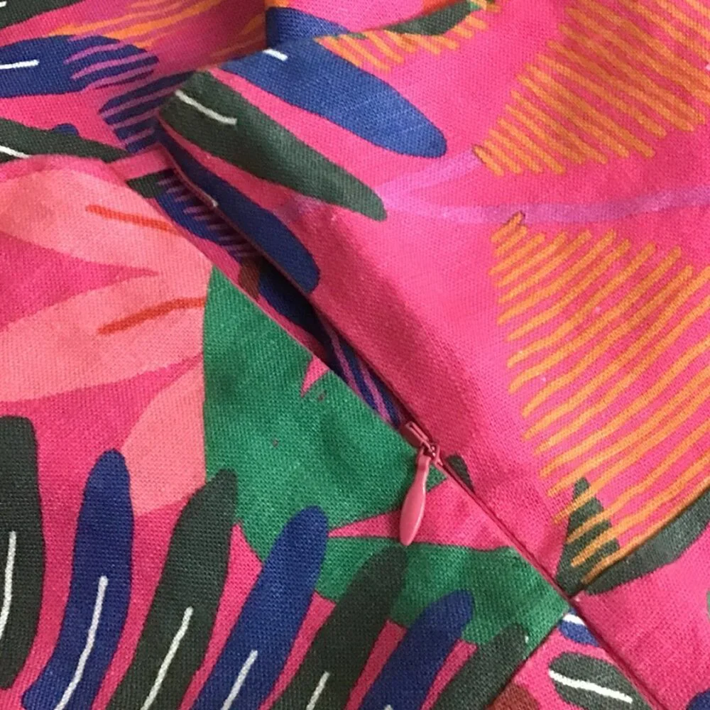 FARM RIO Macaw Side Buttons Mini Dress Multi - Picture 11 of 16